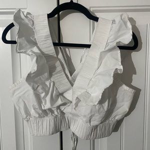 japra cute dressy white shirt